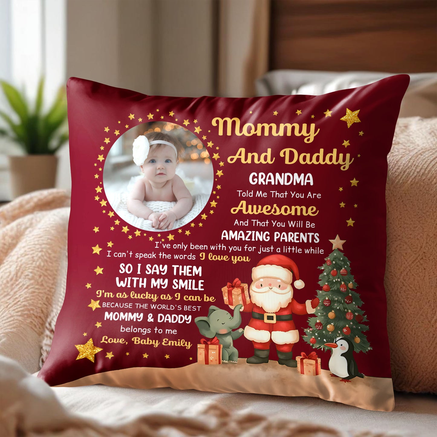 Mommy And Daddy, Grandma Told Me That You Are Awesome, Santa Claus And Gifts