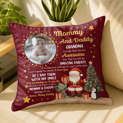 Mommy And Daddy, Grandma Told Me That You Are Awesome, Santa Claus And Gifts