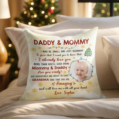 To My Daddy And Mommy, Our Adventures Are About To Start