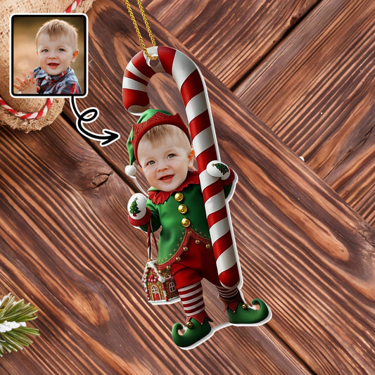 Celebrate Christmas With This Cheerful Baby Elf Ornament
