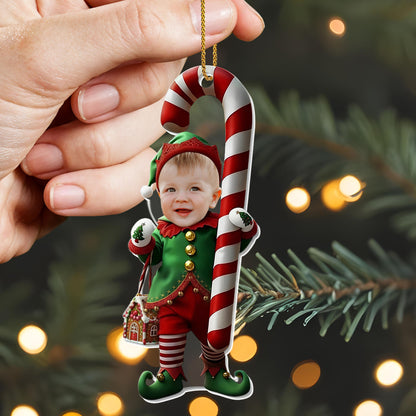 Celebrate Christmas With This Cheerful Baby Elf Ornament
