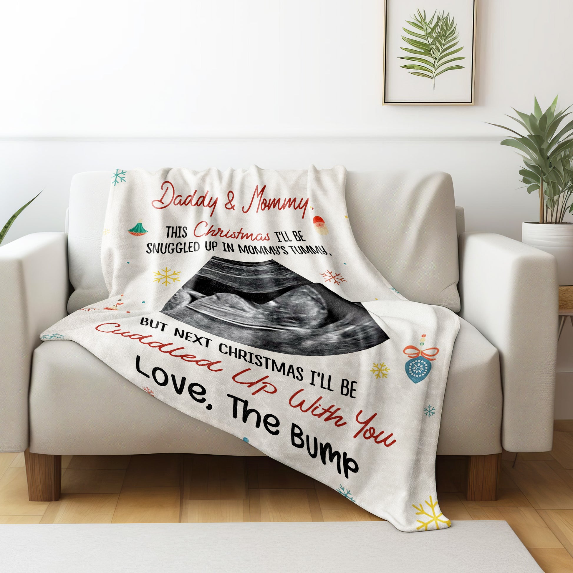 This Christmas I'll Be Snuggled Up In Mommy's Tummy