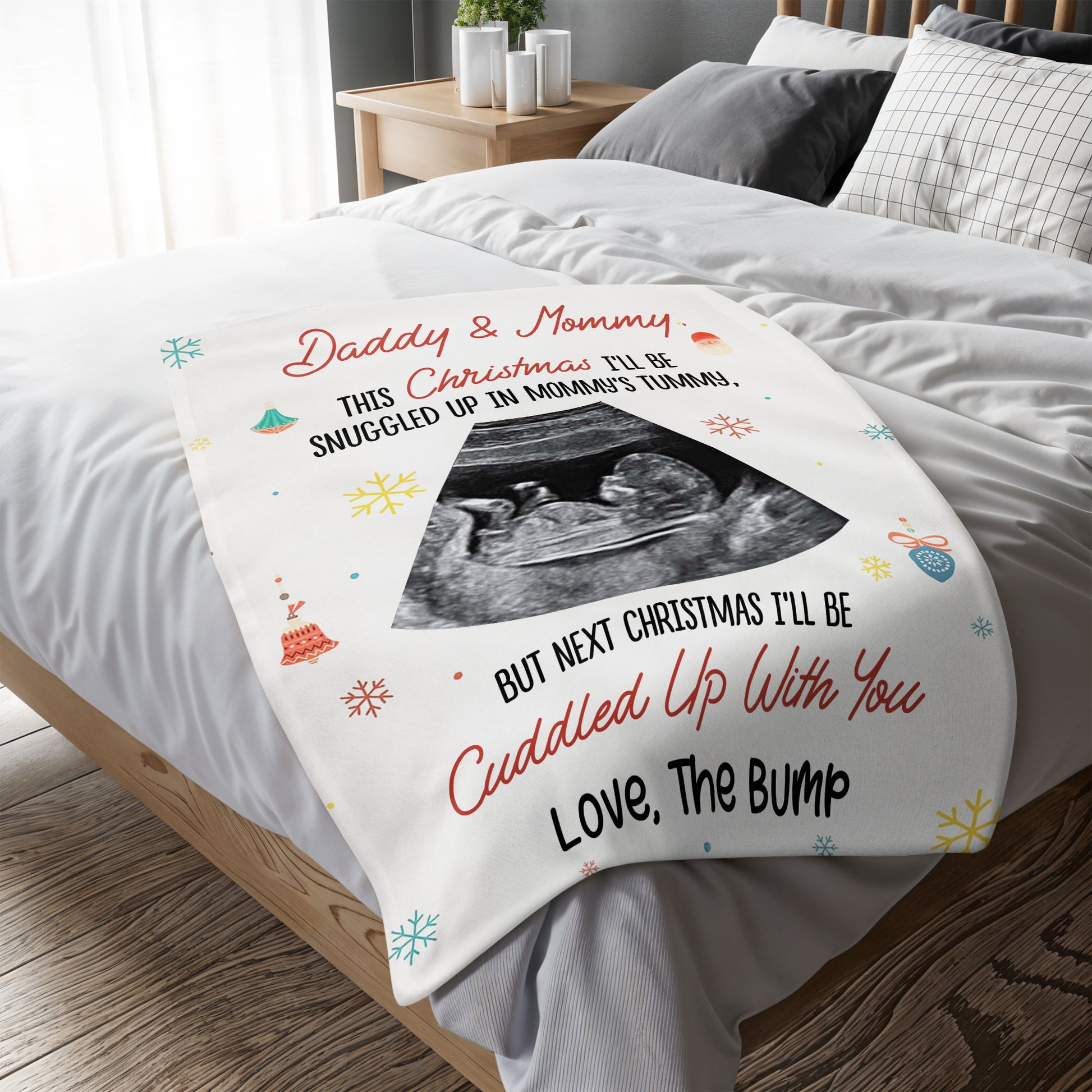 This Christmas I'll Be Snuggled Up In Mommy's Tummy