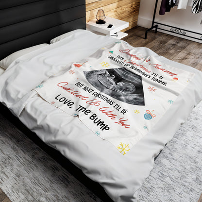 This Christmas I'll Be Snuggled Up In Mommy's Tummy