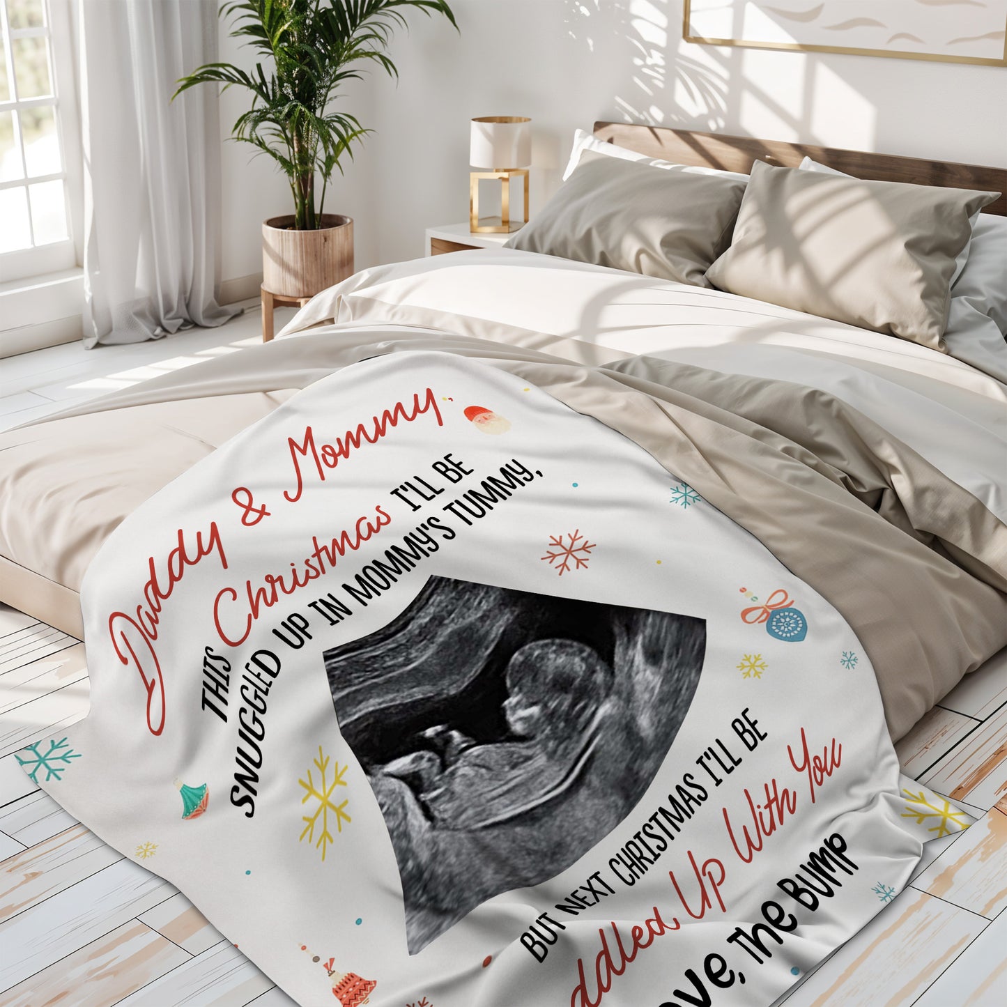 This Christmas I'll Be Snuggled Up In Mommy's Tummy