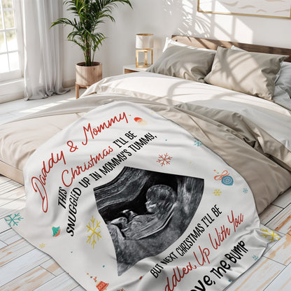 This Christmas I'll Be Snuggled Up In Mommy's Tummy