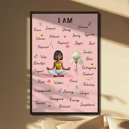 I Am Fierce, Sensual, Strong, For Empowering Women