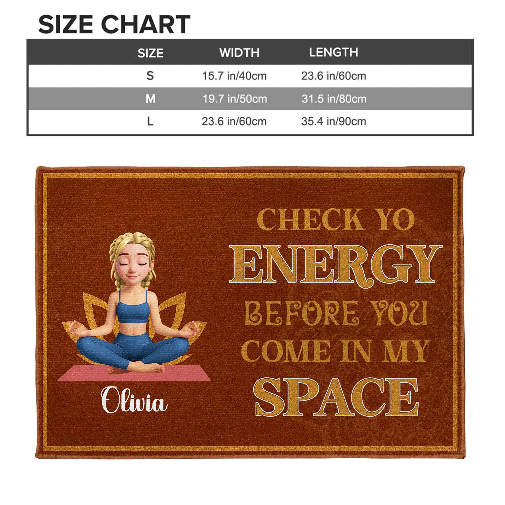 Check Yo Energy Before You Come In My Space, Meditating Woman