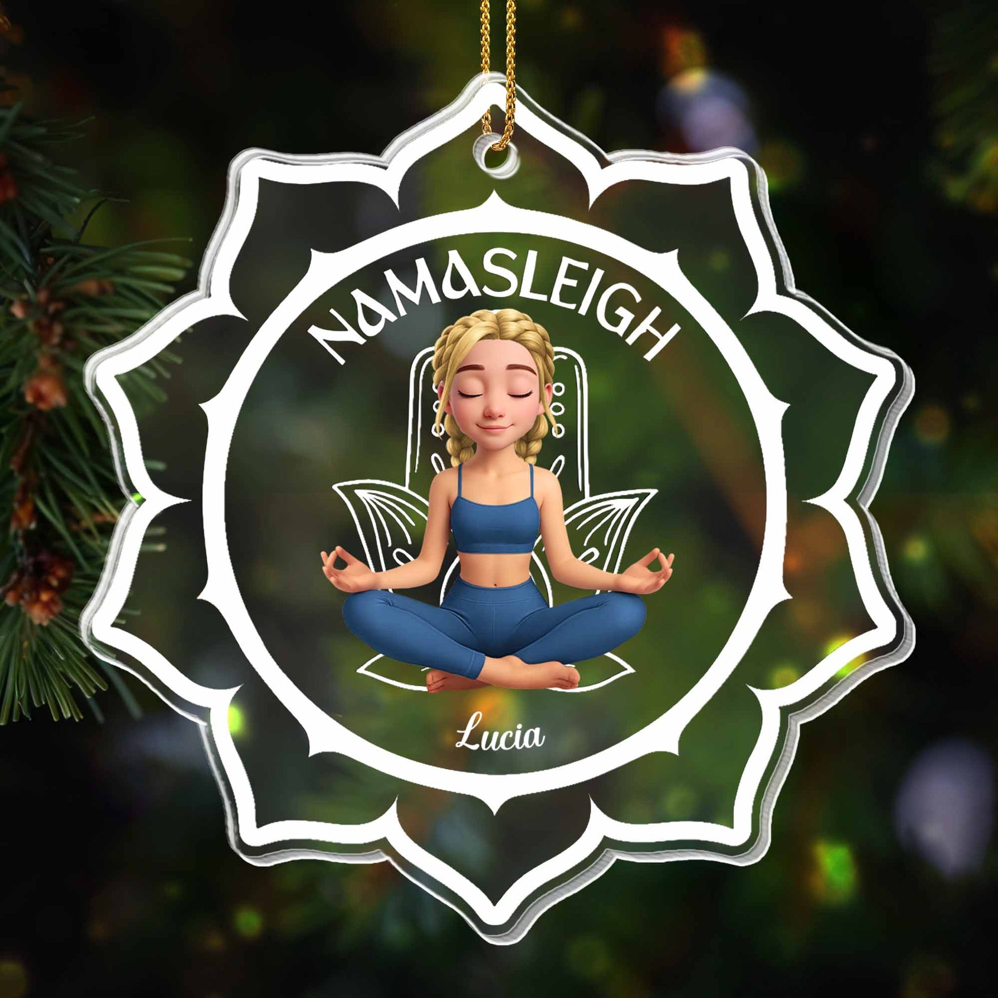 Namasteigh, Yoga Pose Meditation