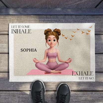 Let It Come Inhale Exhale Let It Go, Yoga and Birds