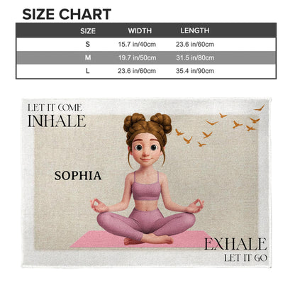 Let It Come Inhale Exhale Let It Go, Yoga and Birds