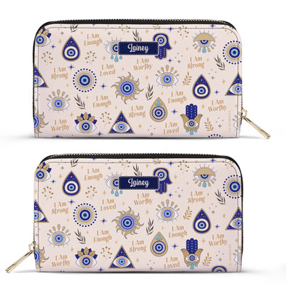 I Am Strong - Cartera de piel para mujer - ag37WL