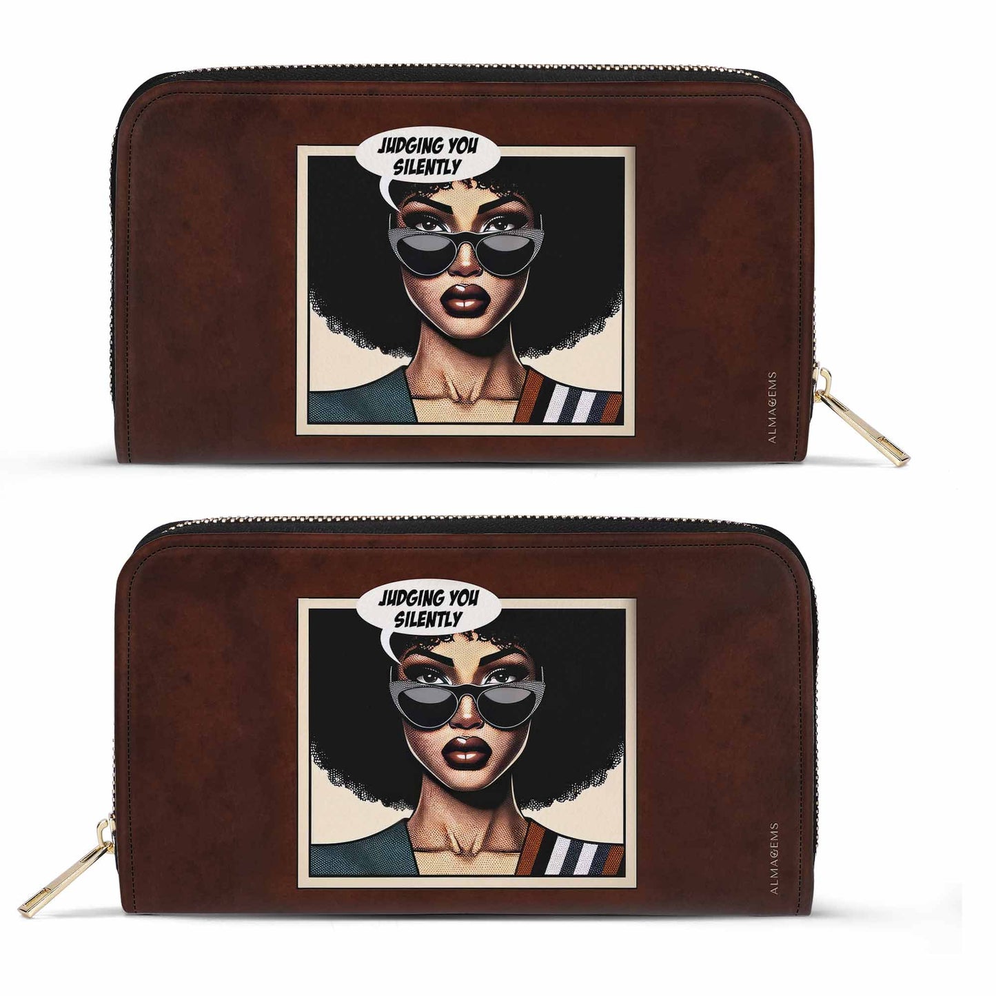 Judging You - Leather Wallet - judging02WL