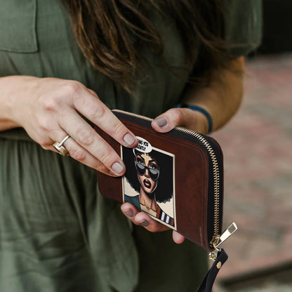 Judging You - Cartera de piel para mujer - judging02WL