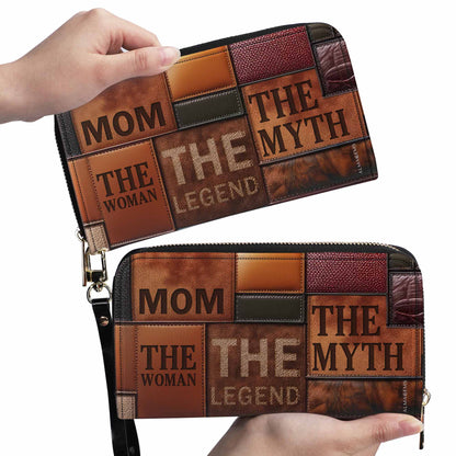 Mom The Legend - Cartera de piel para mujer - mom_legend_1WL