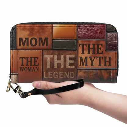 Mom The Legend - Cartera de piel para mujer - mom_legend_1WL