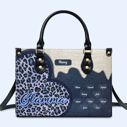 Glamma - Personalized Custom Leather Handbag - FM020_HB