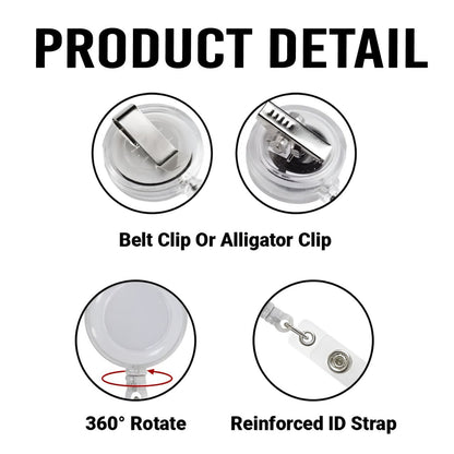 Best Teacher Ever Welcome To Class - Custom Acrylic Badge Reel - TEACH023_AREEL