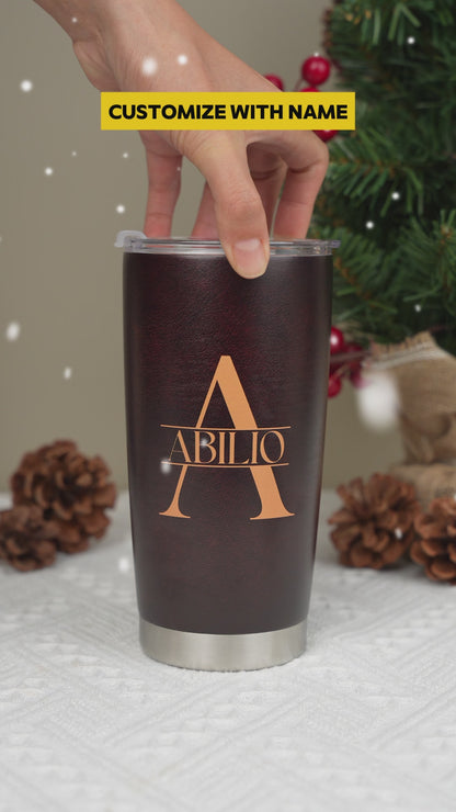 Wish You Strength and Wisdom Custom Tumbler - Personalized Custom Stainless Steel Tumbler 20oz 30oz - GSN006_TB