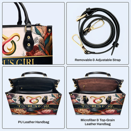 Zodiac Queen - Bespoke Leather Handbag - queen05flowers
